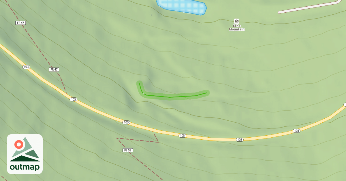 Map of Lucky's Loop