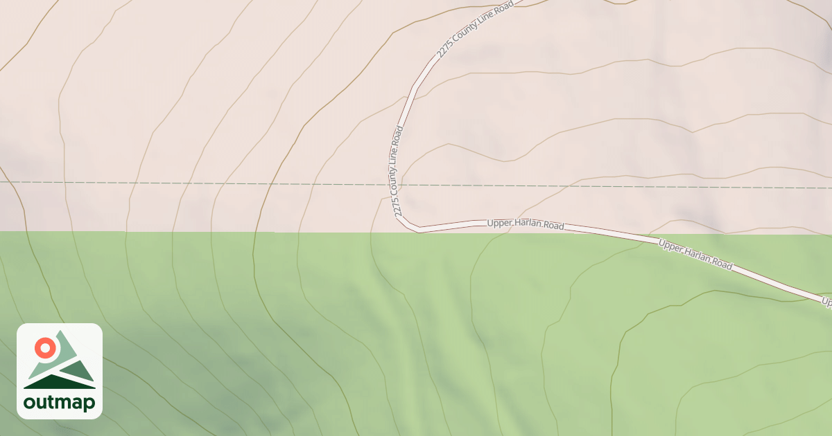 Map of 2775 CO. LINE