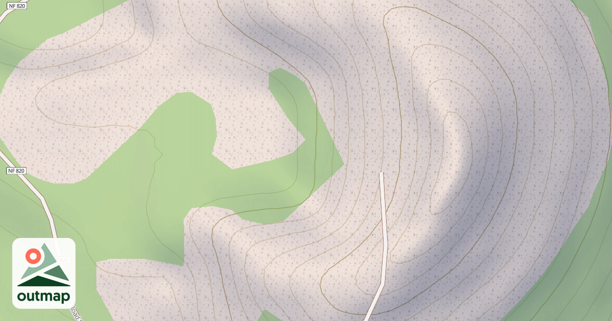 Map of CINDER PIT