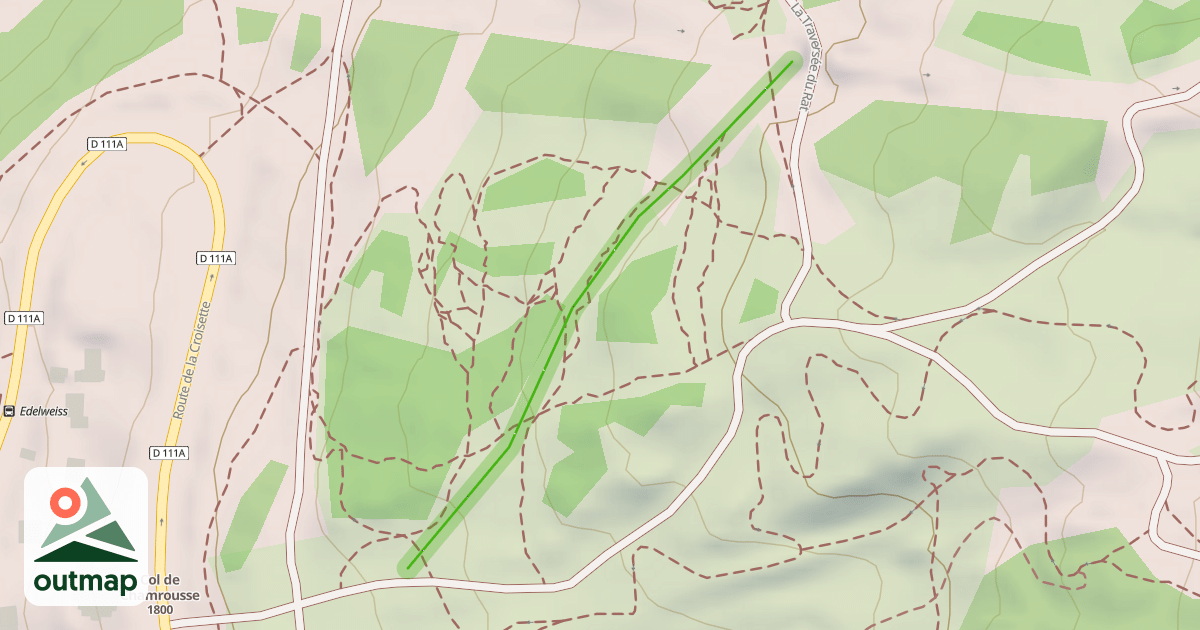 Map of Liason Roche - Recoin
