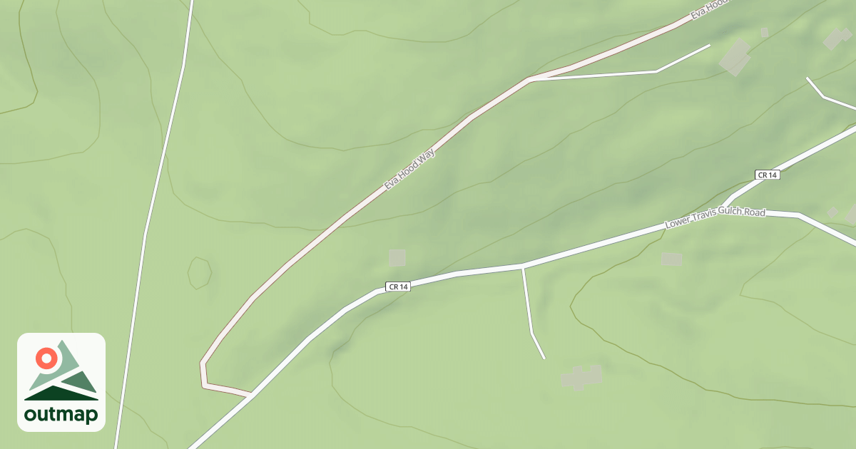 Map of TRAVIS GULCH