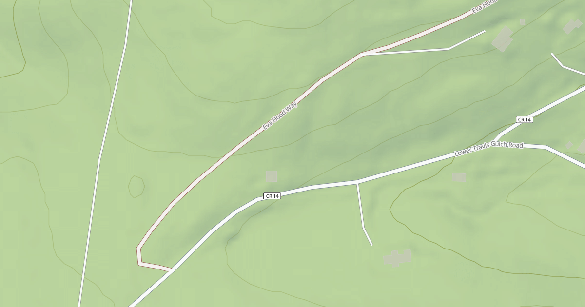 Map preview of TRAVIS GULCH