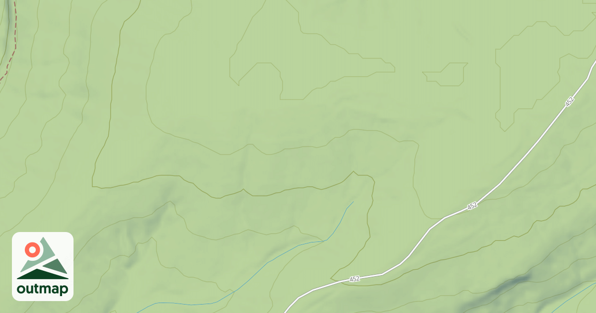 Map of 452B
