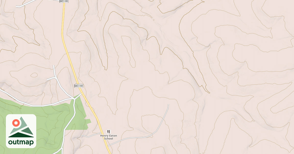 Map of DRY HILL