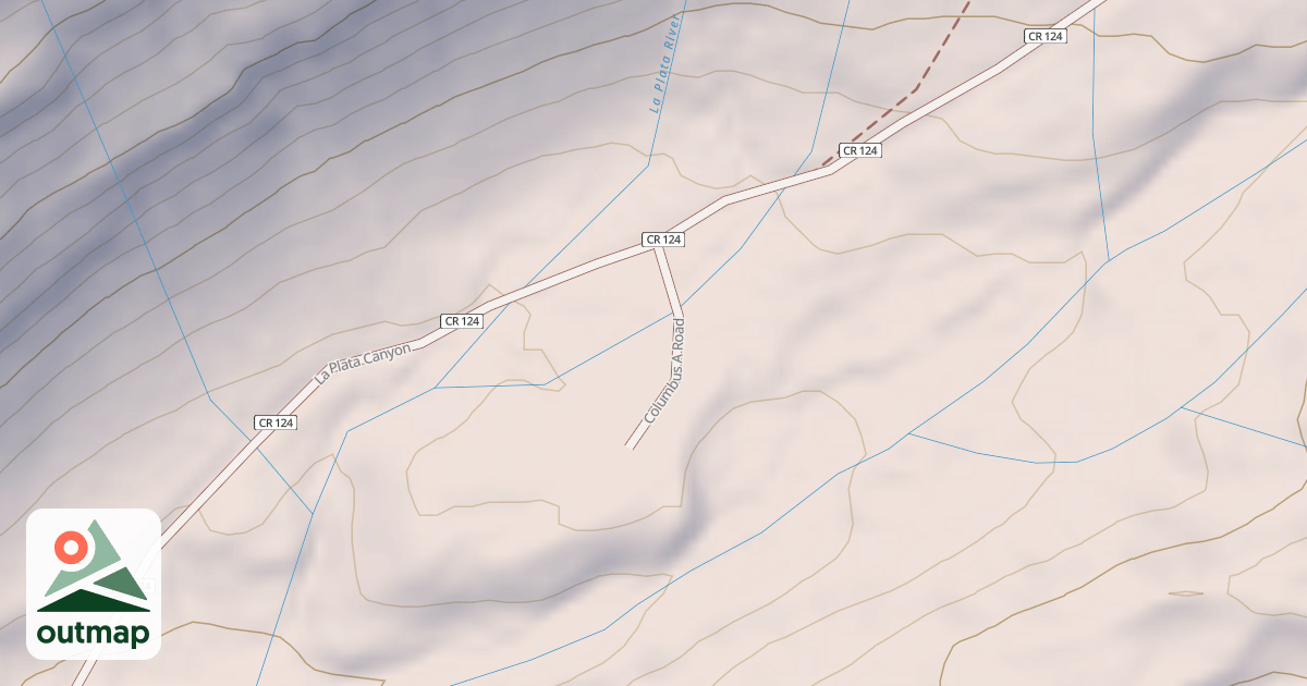 Map of COLUMBUS A