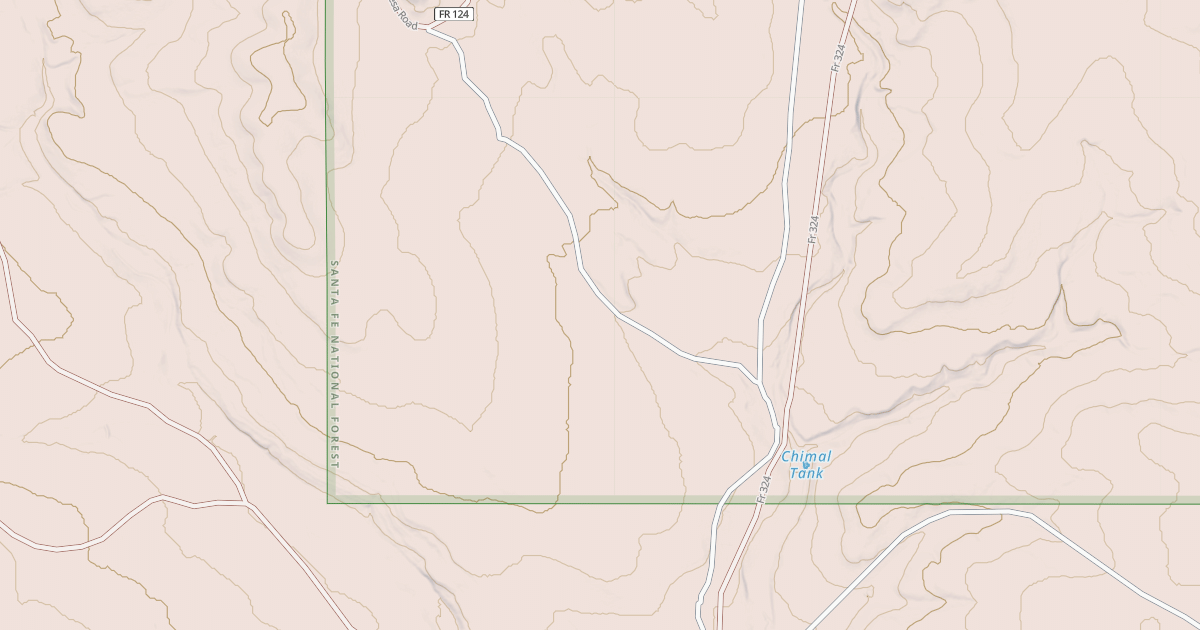 Map preview of USFS Motor Vehicle Use Map Roads {5B753A60-48C4-488F-B295-B7D68BB7DE7F}