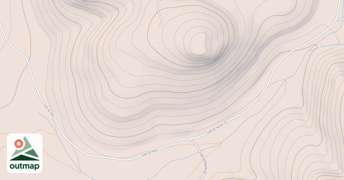 Map of BAIRD SPRINGS