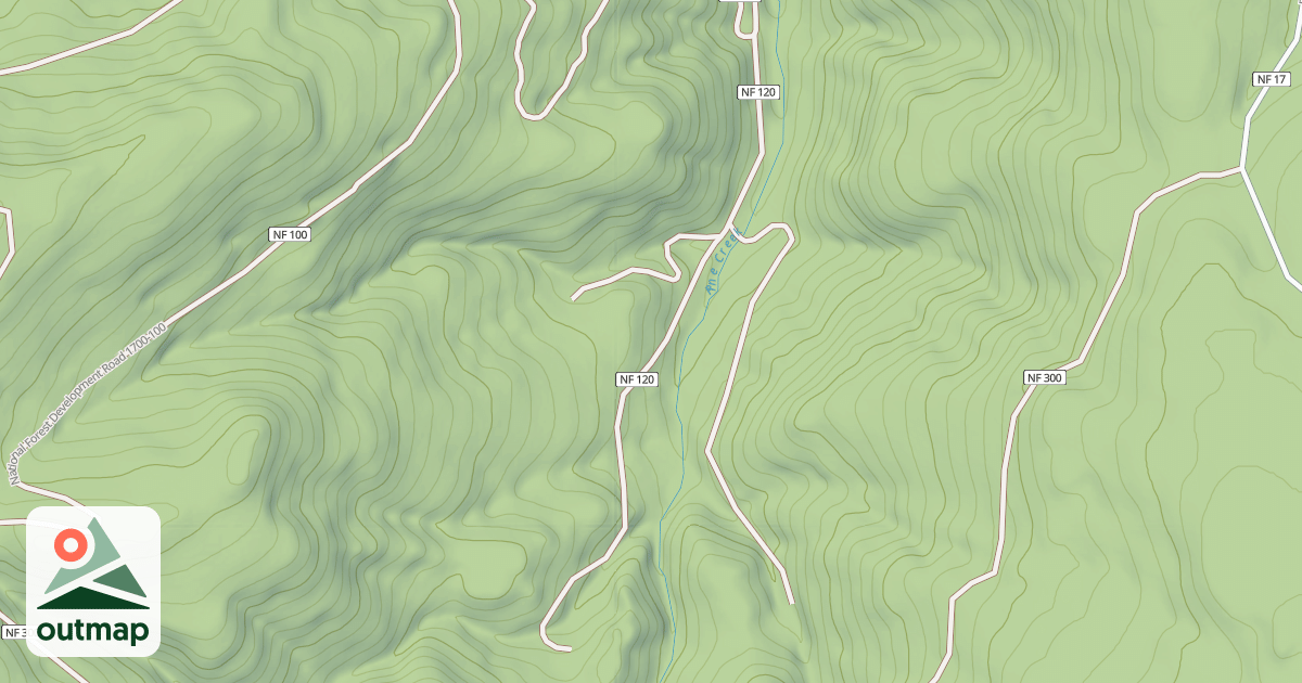 Map of USFS Motor Vehicle Use Map Roads {6F822DD6-2ACE-4B77-A361-8D4C899EB386}