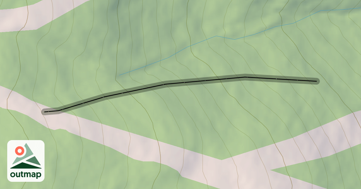 Map of Kidderbrook Ravine