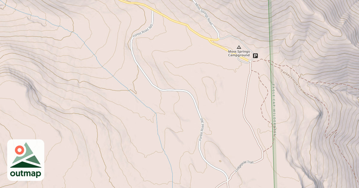 Map of USFS National Forest System Roads {D6413544-7F31-4F17-B06E-4A11C25728CE}