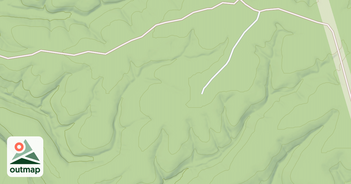 Map of MERIDIAN SPUR A