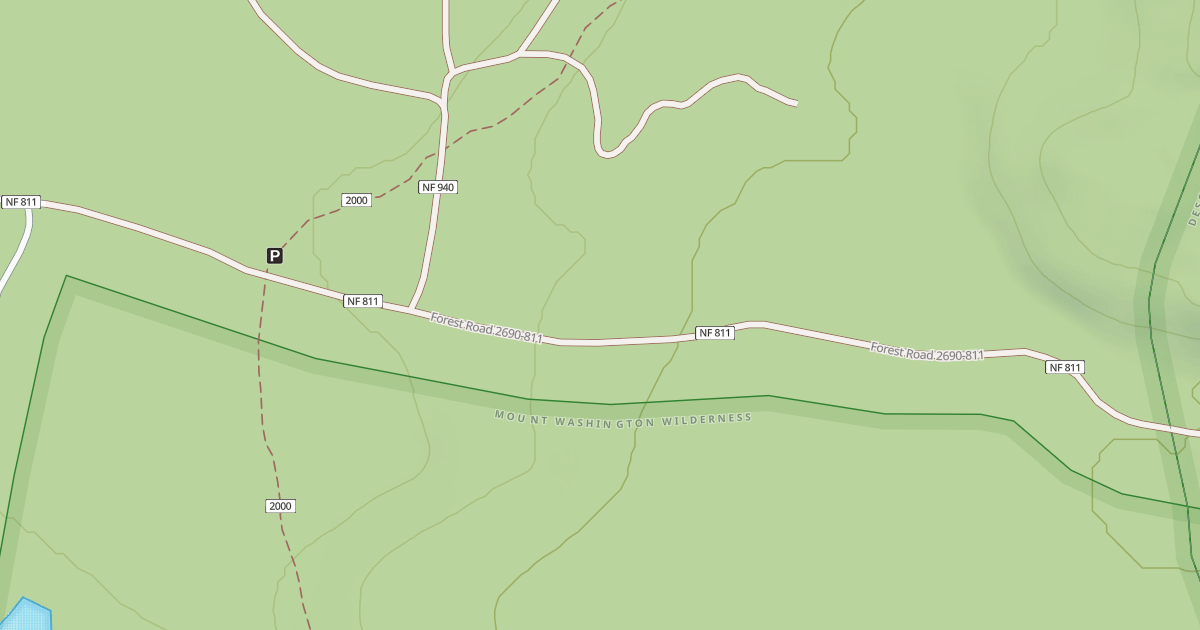Map preview of OLD SANTIAM