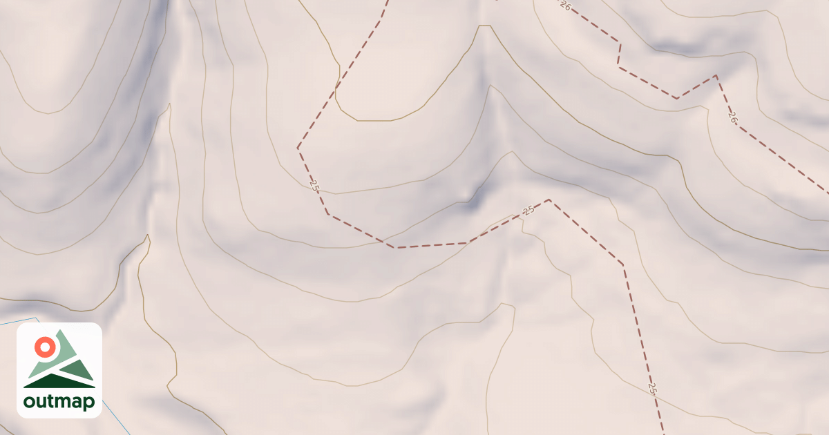 Map of Brock Creek #25