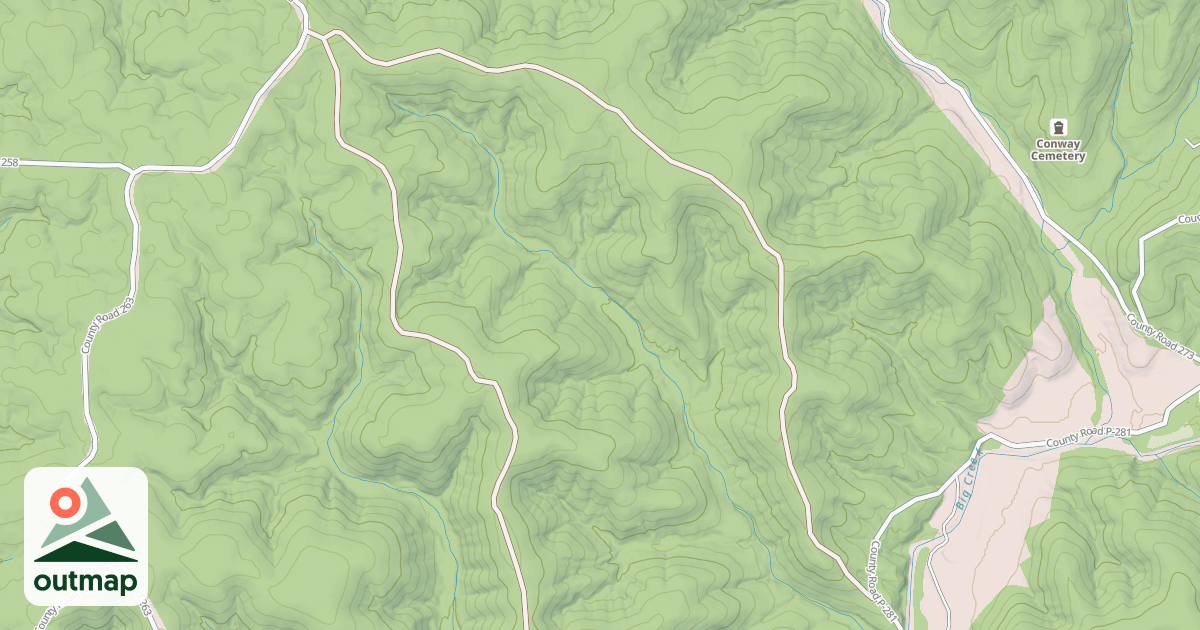Map of HARDAGE