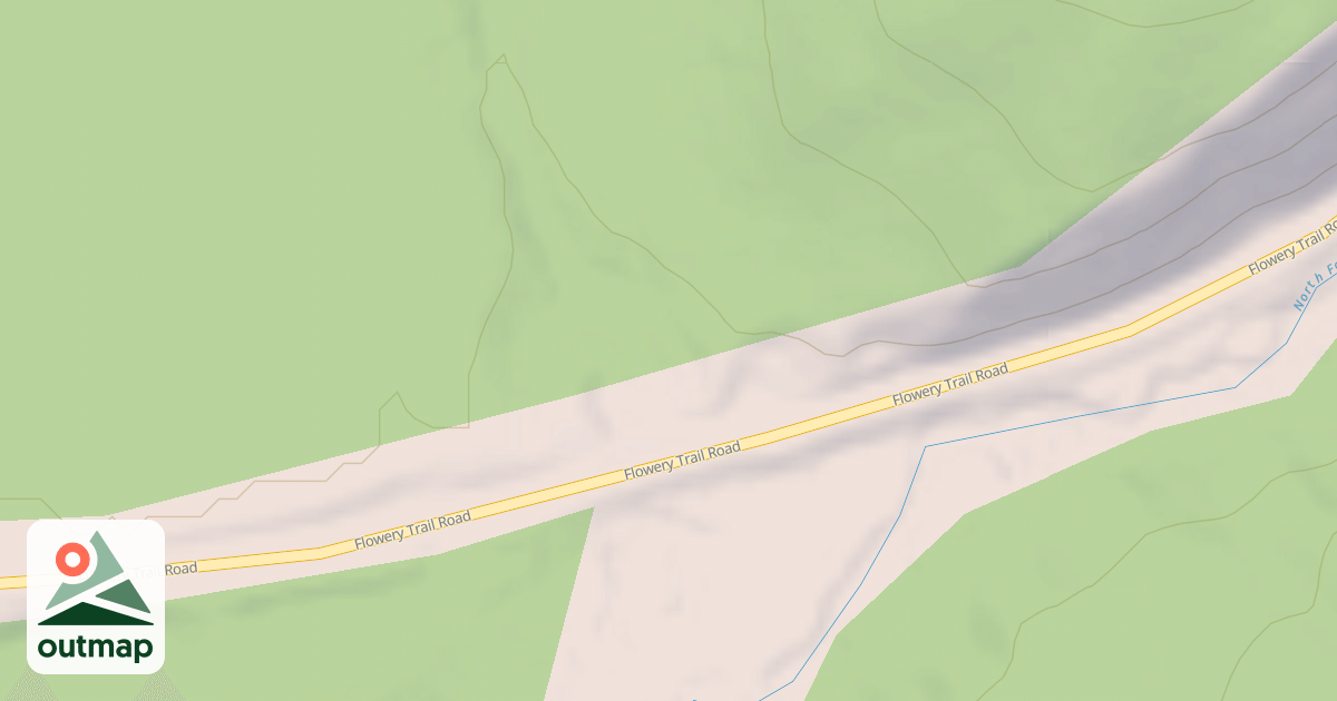Map of USFS Motor Vehicle Use Map Roads {1874BE2E-6196-466C-B2C4-8B33515B65A1}
