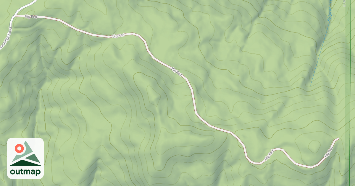 Map of BIG RED