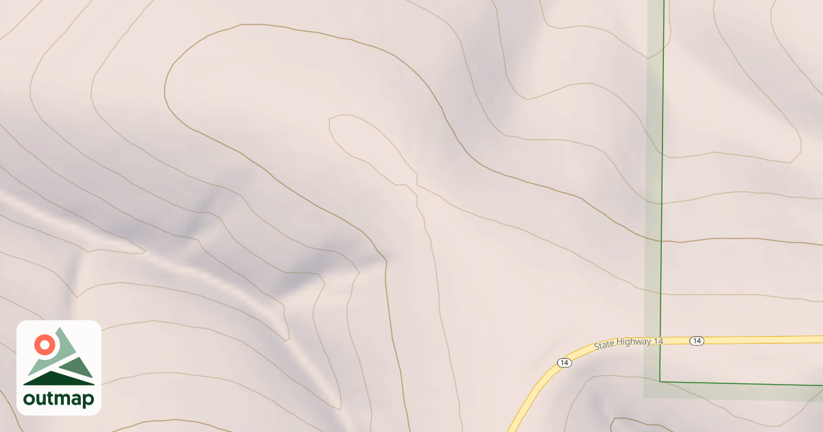 Map of USFS Motor Vehicle Use Map Roads {DDF8B748-32E0-4B5E-81C1-EAA0B7C0E187}