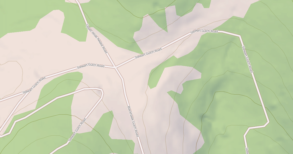 Map preview of STEWART GULCH