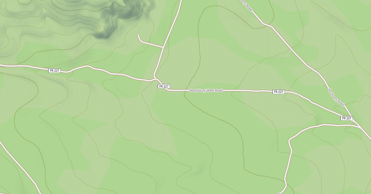 Map preview of MARKSBURY WEST