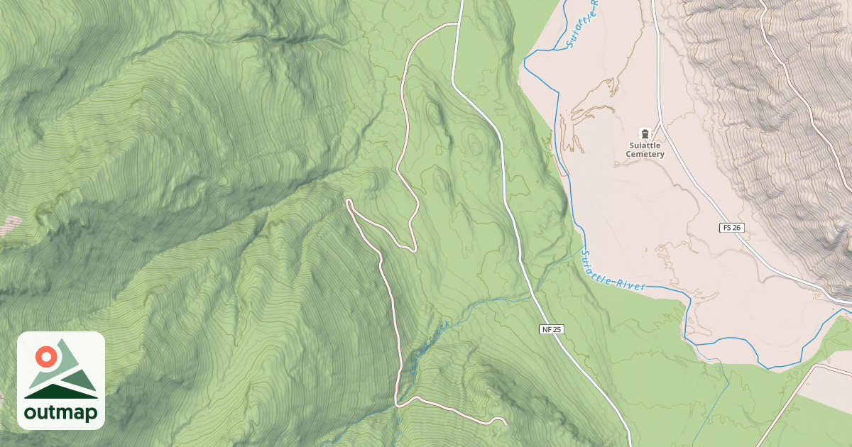 Map of CONRAD CR / ALL CREEK