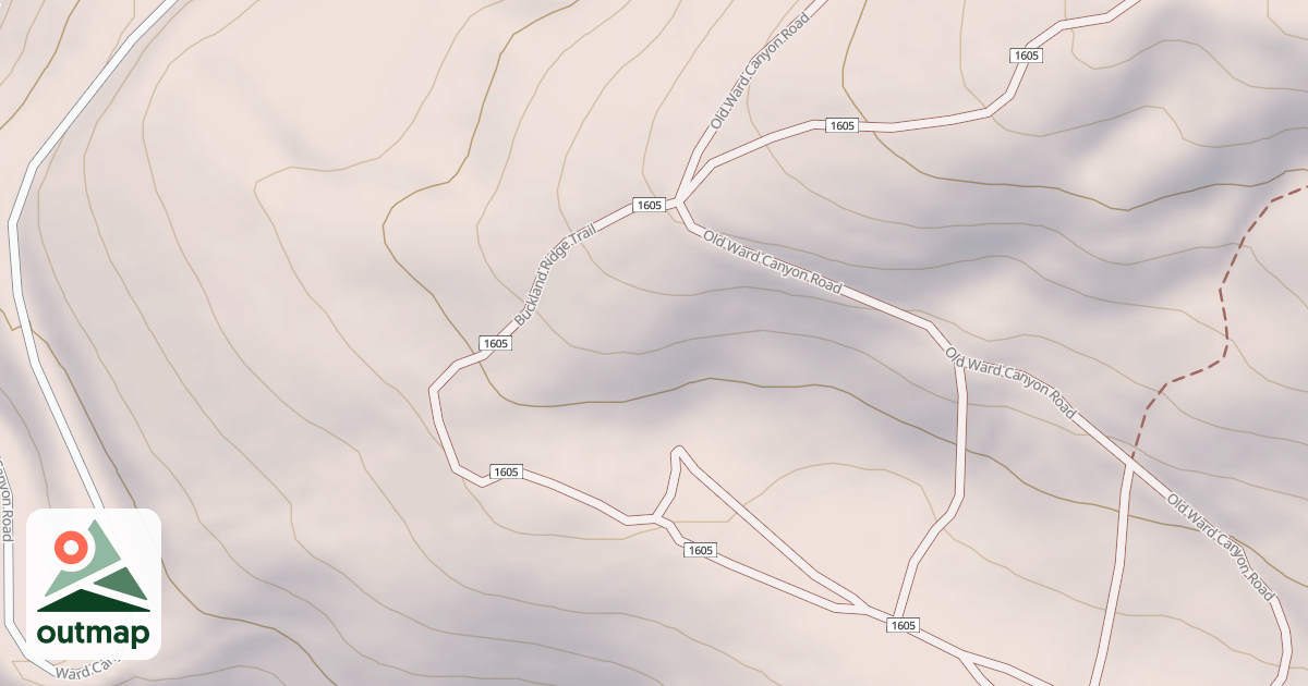 Map of Buckland Ridge