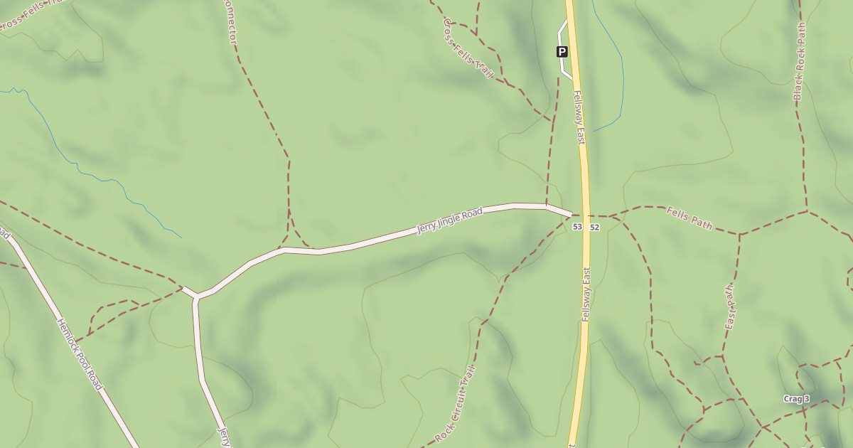 Map preview of Jerry Jingle Road