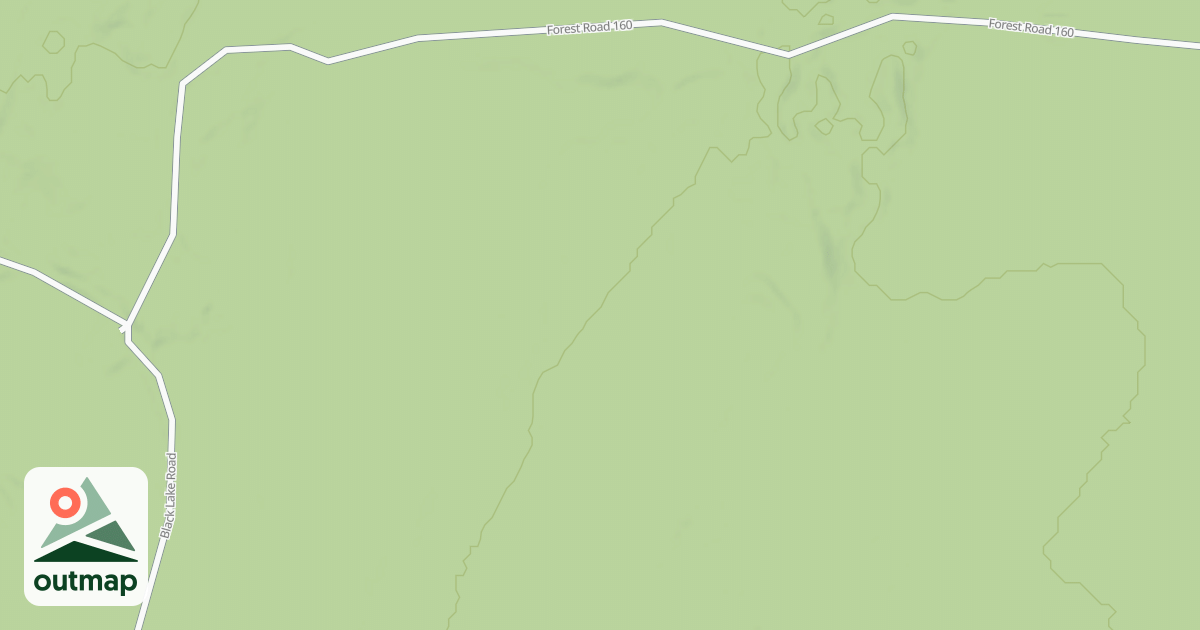 Map of FR 160D