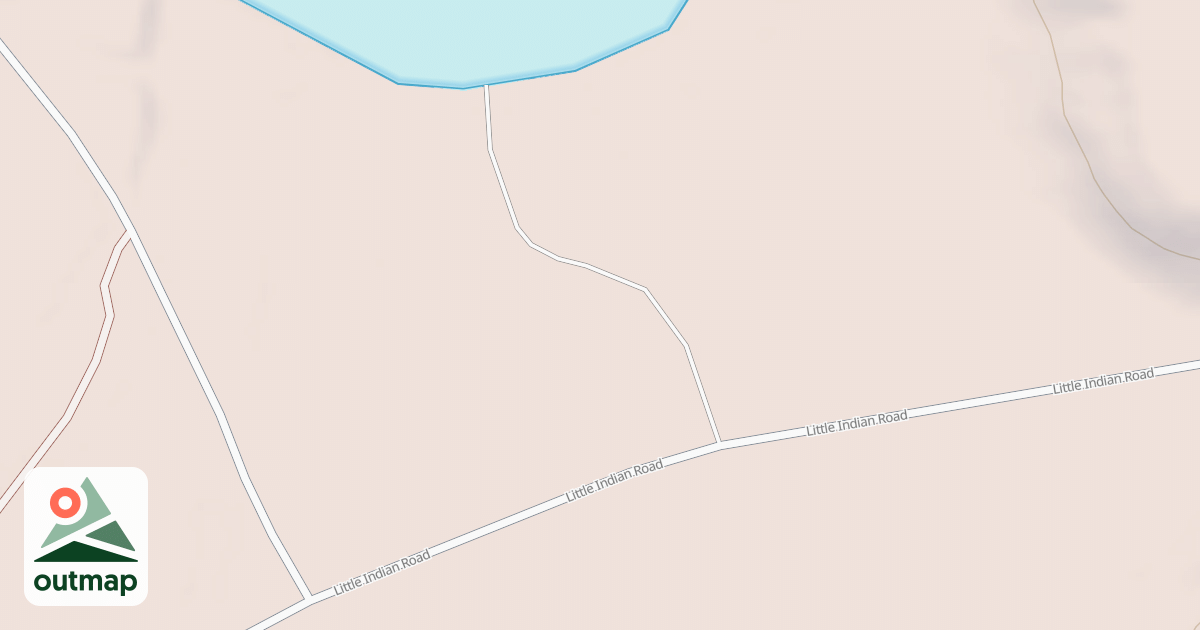 Map of COOKSON LAKE SOUTH