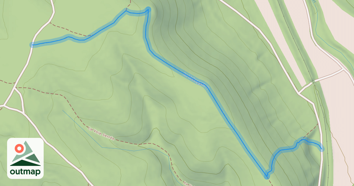 Map of Le Toboggan V