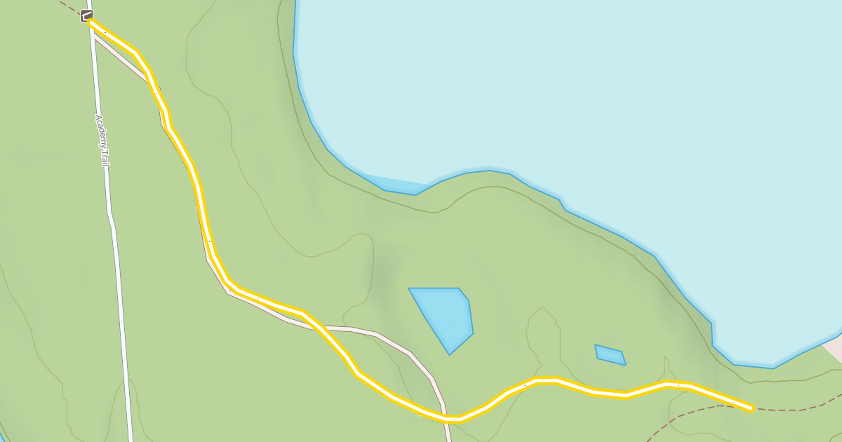 Map preview of Academy Trail