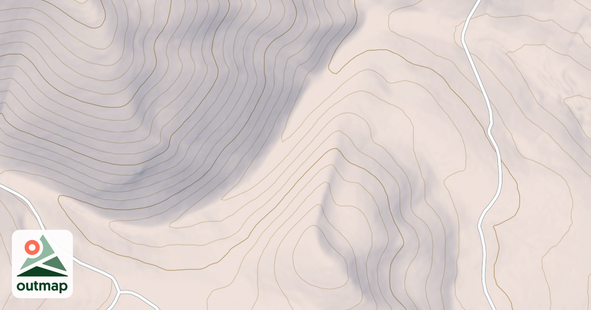 Map of Old Canyon