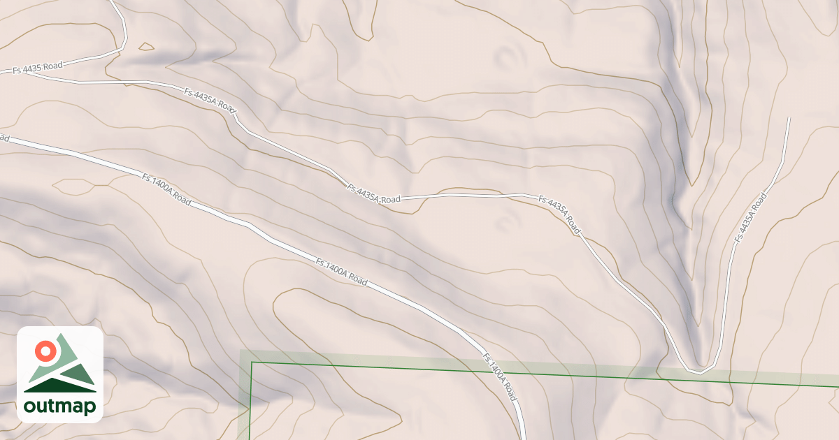 Map of USFS Motor Vehicle Use Map Roads {8198DE1E-1531-4B99-8183-F643C469E1DF}