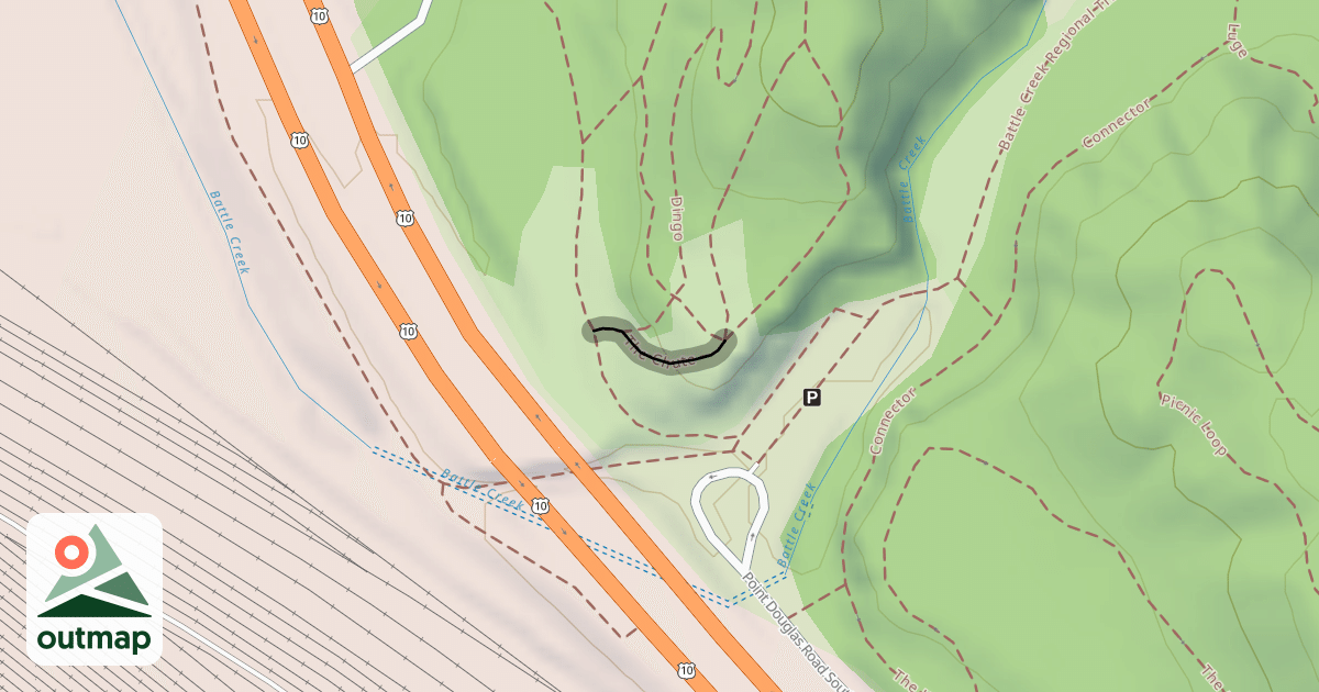 Map of The Chute