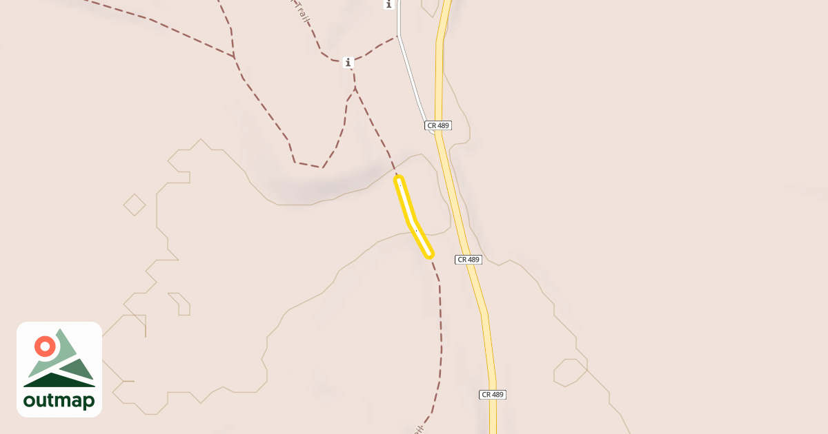 Map of Cross-Country Ski Trail
