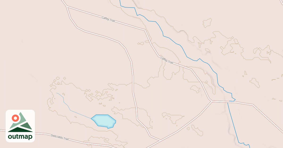 Map of Brevort-trout Lake Motorcycle Trail