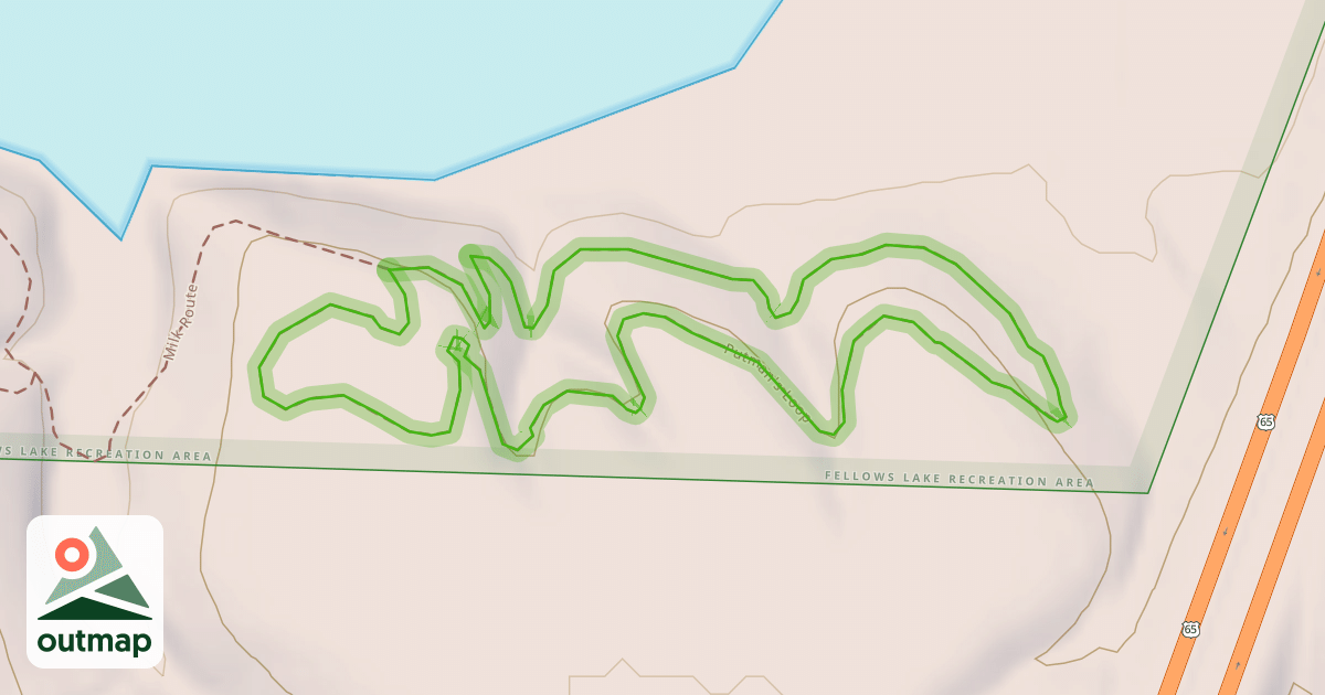 Map of Putman's Loop