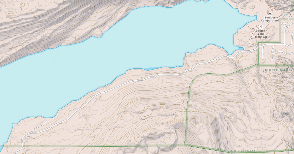 Map preview of BOULDER LAKE