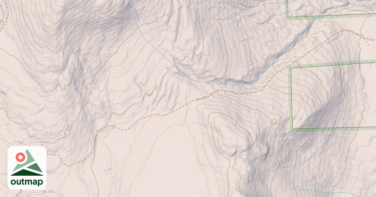 Map of Bradley Brook Snomo (Corr 19)