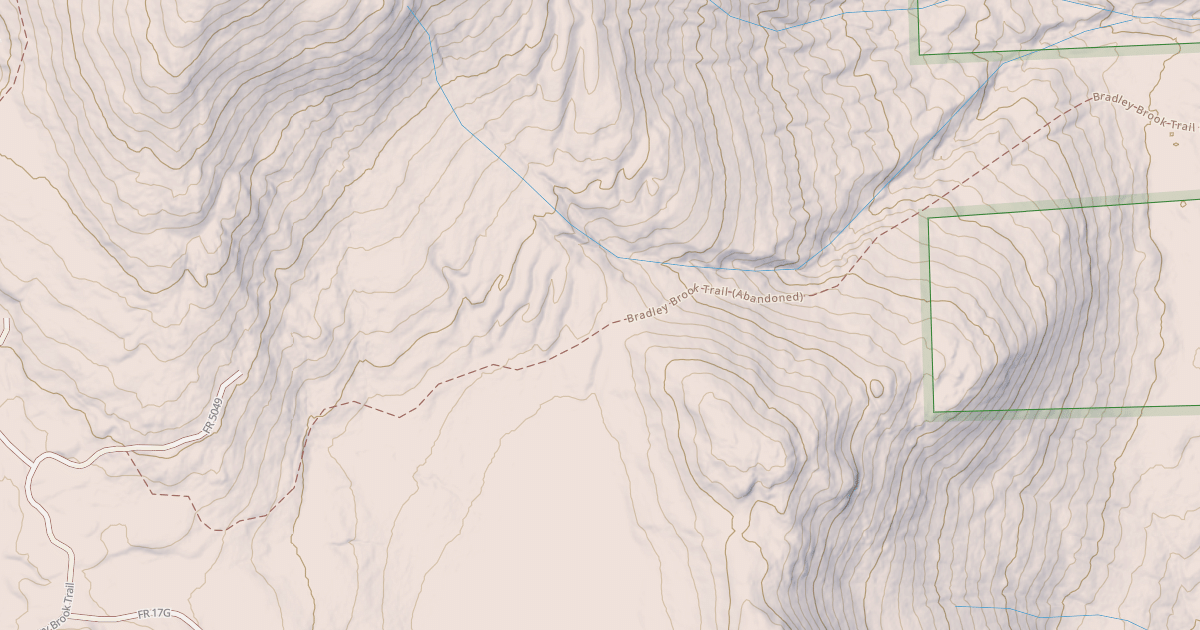 Map preview of Bradley Brook Snomo (Corr 19)