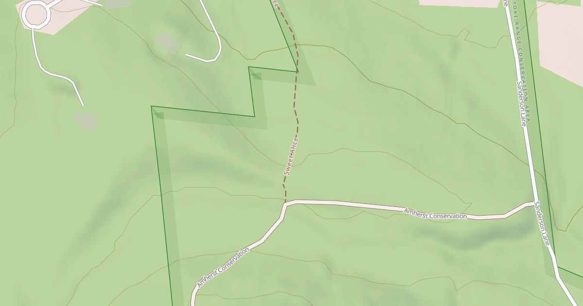 Map preview of Sweet Alice Trail