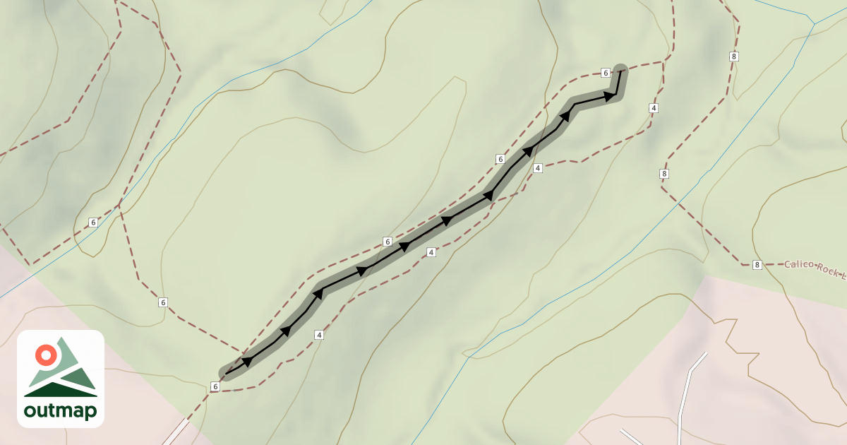 Map of Old Buzzard Jumpline