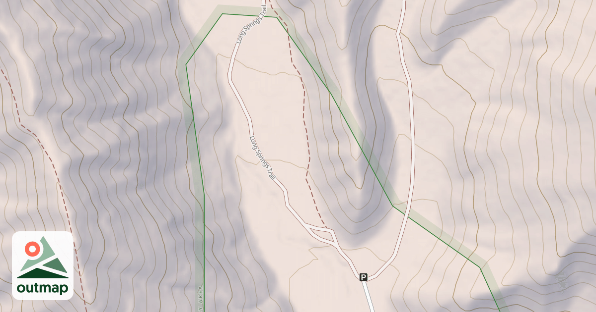 Map of Long Springs