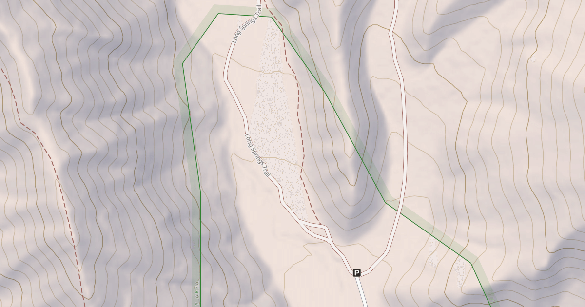 Map preview of Long Springs