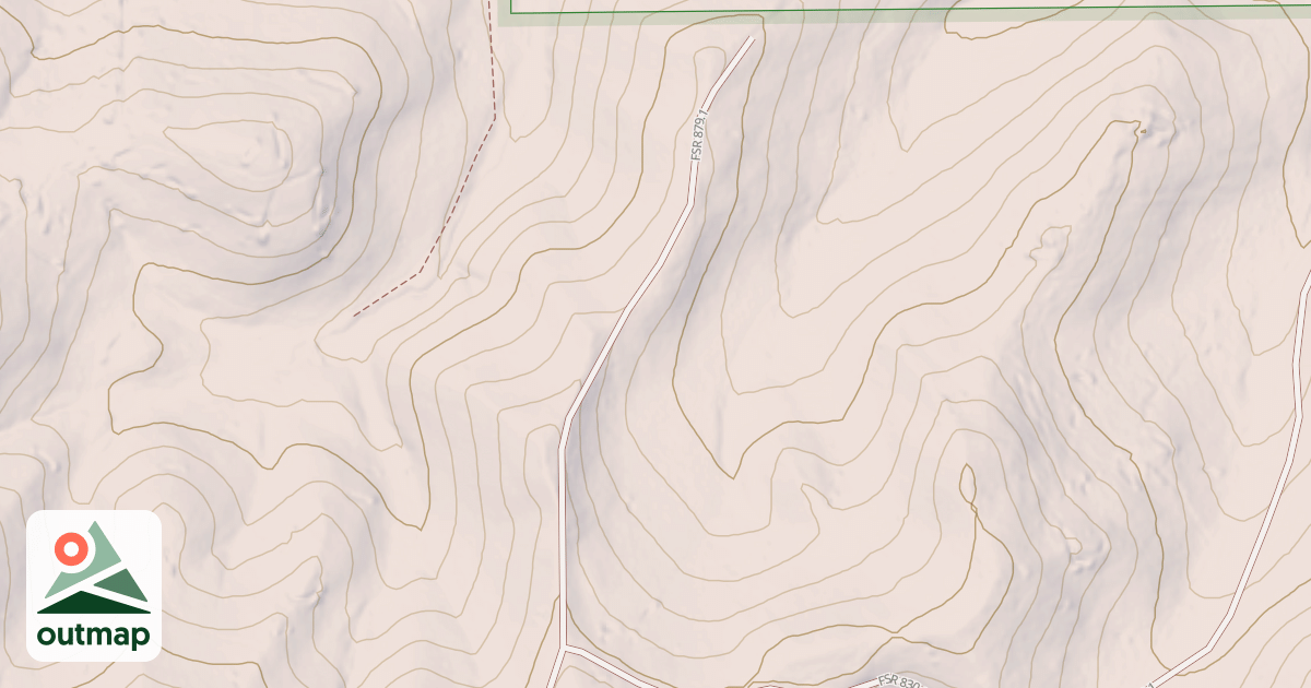 Map of COLE SPRINGS
