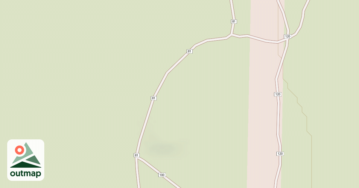 Map of Millican Plateau Tr81