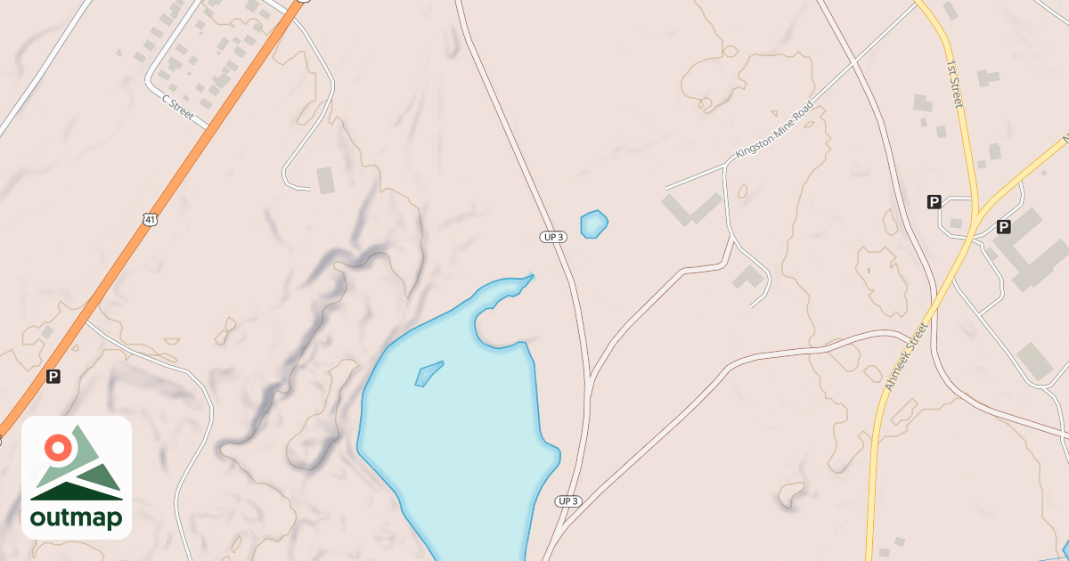 Map of Keweenaw State Trail