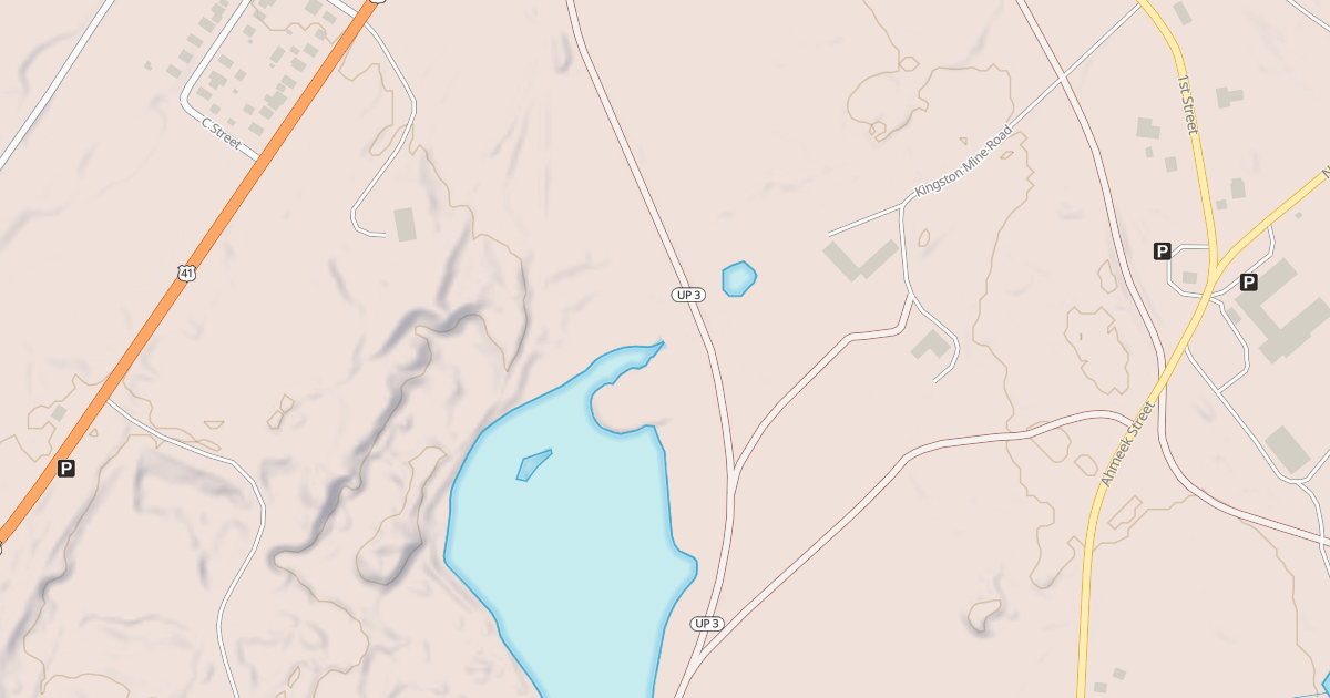 Map preview of Keweenaw State Trail