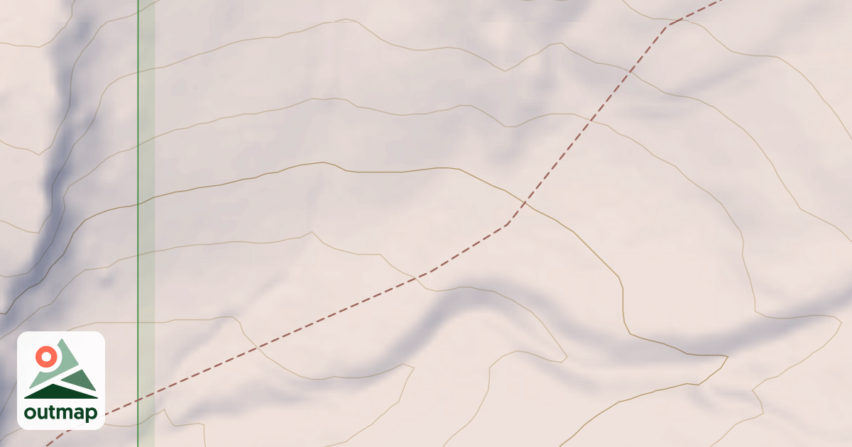 Map of BLACK BUTTE SPUR A
