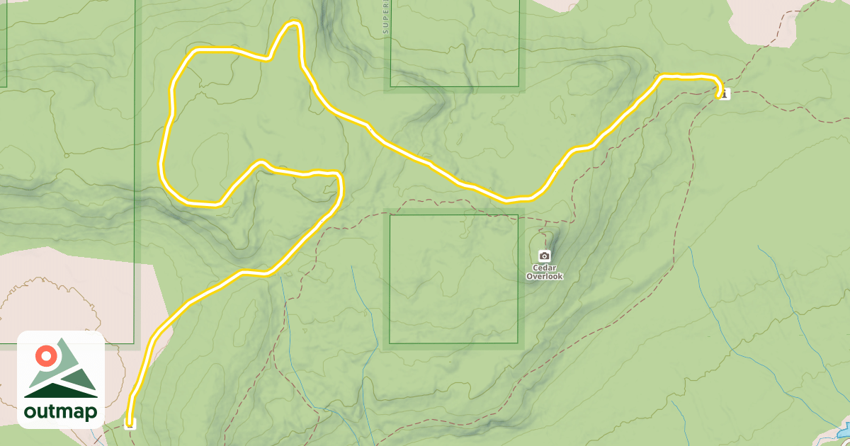 Map of Homestead Loop
