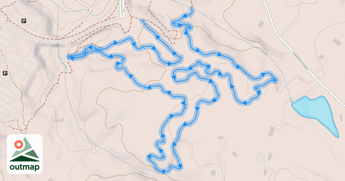 Map of East Main Loop